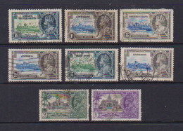 SILVER  JUBILEE    1935    8 Various Stamps    USED - Collections (sans Albums)