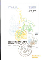 CARTOLINE DI POSTE ITALIANE NUOVE- GIOCHI PARAOLIMPICI - Verano 2000: Sydney - Paralympic