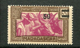 26425 Madagascar N°234** 50c. S. 65c. Timbre De 1930-38 Surchargé  1942 TB - Nuevos