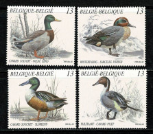 Belg. 1989 OBP/COB 2332/35**, Yv. 2332/35**, Mi 2384/87** MNH Natuur - Ungebraucht