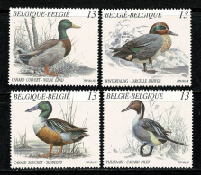 Belg. 1989 OBP/COB 2332/35**, Yv. 2332/35**, Mi 2384/87** MNH Natuur - Unused Stamps