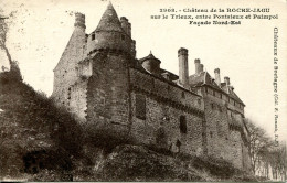 CPA -  PONTRIEUX (ENV.) - CHATEAU DE ROCHE-JAGU (IMPECCABLE) - Pontrieux