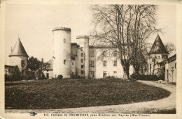 CPA - ORADOUR-SUR-VAYRES - CHATEAU DE CROMIERES - Oradour Sur Vayres