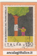 USATI ITALIA 1976 - Ref.0368B "GIORNATA DEL FRANCOBOLLO" 1 Val. - - 1971-80: Used