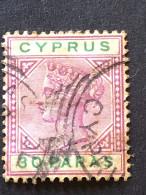 CYPRUS   SG 41  30 Paras Mauve And Green   FU - Chipre (...-1960)