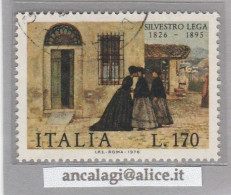 USATI ITALIA 1976 - Ref.0370A "SILVESTRO LEGA" 1 Val. - - 1971-80: Used