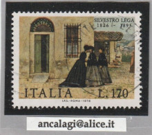 USATI ITALIA 1976 - Ref.0370B "SILVESTRO LEGA" 1 Val. - - 1971-80: Used