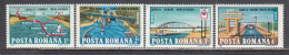 Romania 1985 - Danube - Black Sea Canal, Mi-Nr. 4144/47, MNH** - Nuovi