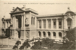 CPA -  MONACO - MUSEE OCEANOGRAPHIQUE - FACADE PRINCIPALE (IMPECCABLE) - Oceanografisch Museum