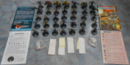 38 Pcs Mage Knight Rebellion - Elemental + Rules & Dices Etc - Altri & Non Classificati