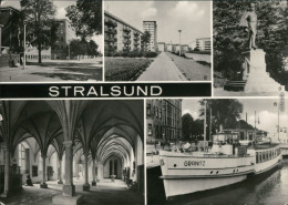 Stralsund Krankenhaus Parower Straße  Heinrich-Heine-Ring  5. MS "Granitz" G1976 - Stralsund