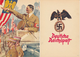 Telegram Germany 1938 - Schmuckblatt Telegramme NAZI Party Rally - Reichsparteitag - NSDAP - Adolf Hitler - Other & Unclassified