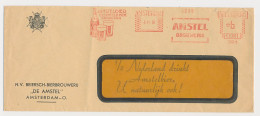Meter Cover Netherlands 1936 Beer - Amstel Brewery  - Vini E Alcolici