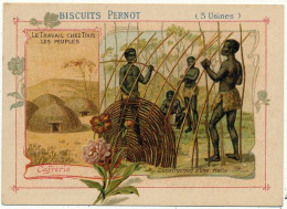 Biscuits PERNOT - Cafrerie, Construction D'une Hutte - Pernot