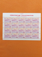 LIECHTENSTEIN MI-NR. 1103-1104 POSTFRISCH(MINT) KLEINBOGENSATZ EUROPA 1995 FRIEDEN Und FREIHEIT - 1995