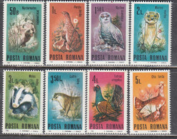 Romania 1985 - Protected Animals, Mi-Nr. 4133/40, MNH** - Ongebruikt