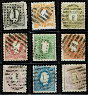 Portugal, 1867/70, # 27/35, Used - Oblitérés