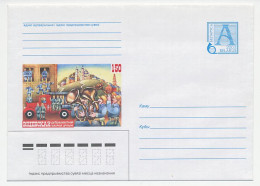 Postal Stationery Belarus 2003 Firefighter - Music Corps - Sapeurs-Pompiers