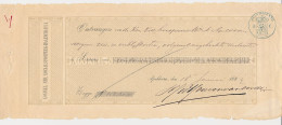 Fiscaal / Revenue - 5 C. Zuid Holland - 1884 - Fiscali