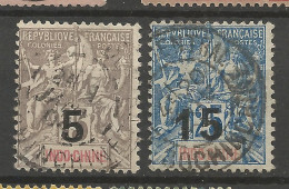 INDOCHINE N° 22 Et 23 OBL/ Used - Used Stamps