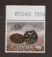 LATVIA 2011●First Coin Of Riga●Mi 808 MNH - Munten