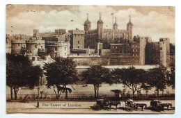 CP  ANGLETERRE....... LONDON.....THE TOWER OF LONDON....CHEVAL...CALECHES - Westminster Abbey