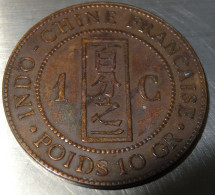 INDOCHINE 1 Cent 1895  ....... IND-001 - Französisch-Indochina