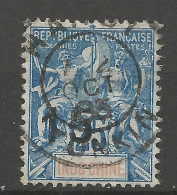 INDOCHINE  N° 23 Surcharge Déplacée CACHET HANOI / Used - Gebraucht