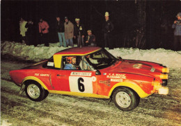 Sport Automobiles , Rallye * Montécarlo Monaco * Automobile Voiture De Course Fiat Abarth Pilote MAHE & DARNICHE - Rally Racing