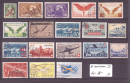 LIQUIDATION - LOT POSTE AERIENNE OBLITERES EN TRES BON ETAT ET OBLITERATIONS PROPRES - Used Stamps