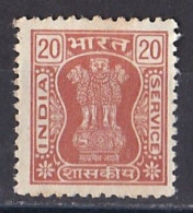 Inde  - Timbre De Service  Y&T N°  57  Sans Gomme - Timbres De Service