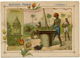 Biscuits PERNOT - Inde, Moulin De Canne à Sucre - Pernot