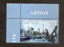 LATVIA 2013●Port Of Liepaja●Anchor●Mi 871 MNH - Latvia