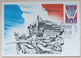 FDC CARTE 1ER JOUR 50EME ANNIVERSAIRE DE L'ARMISTICE - Zonder Classificatie