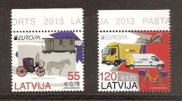 LATVIA 2013●Europa●Mi 861-62 MNH - Lettonia