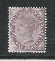 UK Queen Victoria Year 1881, Yvert  Nr. 72 (*) - Nuovi