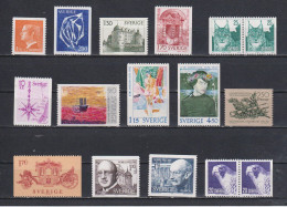 Lot De Timbres Neufs** De Suède De 1978 MNH - Unused Stamps