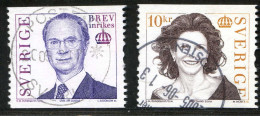 Réf 77 < SUEDE Année 2005 < Yvert N° 2429 à 2430 Ø Used < SWEDEN - Roi Charles XVI Et Reine Silvia - Used Stamps