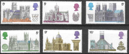 GRAN BRETAGNA - 1969 - ARCHITETTURA BRITANNICA - SERIE 6 VALORI - NUOVA MNH** (YVERT 563\8 - MICHEL 516\21) - Ungebraucht