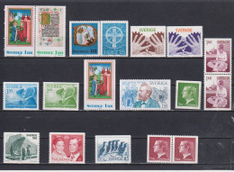 Lot De Timbres Neufs** De Suède De 1976 MNH - Unused Stamps