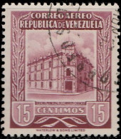 Vénézuela Aérien 1953. ~ A 437 + A 498  - Postes De Caracas + Armoiries De Falcon - Venezuela