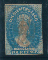 P2972 - TASMANIA SG NR. 23, 4 WHITE MARGINS AROUND. - Usados