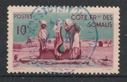 COTE DES SOMALIS - 1947 - N°YT. 279 - Village 10f - Oblitéré / Used - Used Stamps