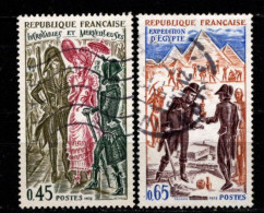 - FRANCE - 1972 - YT N° 1729 + 1731 - Oblitérés - Histoire De France - Used Stamps