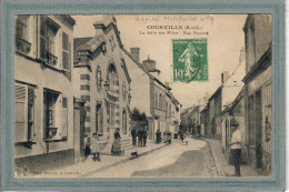 CPA - (28) COURVILLE - Mots Clés: Salle Des Fêtes, Hôpital Complémentaire , Militaire N° 43, Temporaire - 1918 - Courville