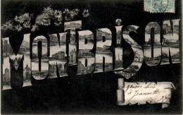 Montbrison Souvenir De ... Multi-Vues Loire 42600 Cpa Voyagée En 1905 En TB.Etat - Montbrison