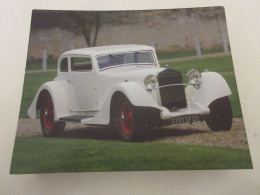 VOITURE CARTE ILLUSTREE 003 DELAGE D8 1933. MODELE COUPE. - Auto/Motor