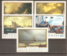 Rumanía Yvert 2626-30 (usado) (o) - Used Stamps