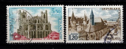 - FRANCE - 1971 - YT N° 1712 / 1713 - Oblitérés - Série Touristique - Used Stamps