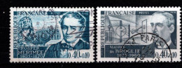 - FRANCE - 1970 - YT N° 1624 + 1627 - Oblitérés - Personnages Célèbres - Usati